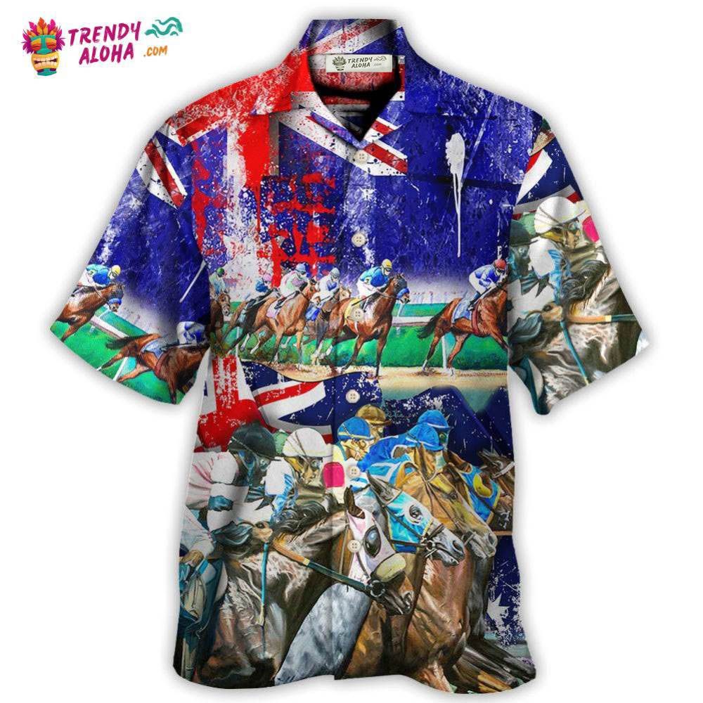 Australia Horse Racing Lover Hawaiian Shirt – Trendy Aloha Australia Horse Racing Lover Hawaiian Shirt – Trendy Aloha
