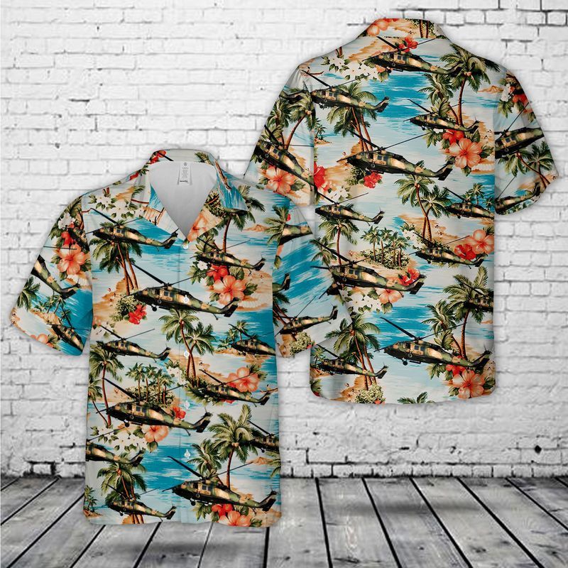 Australian Army Black Hawk Zhu Trendy Hawaiian Shirt