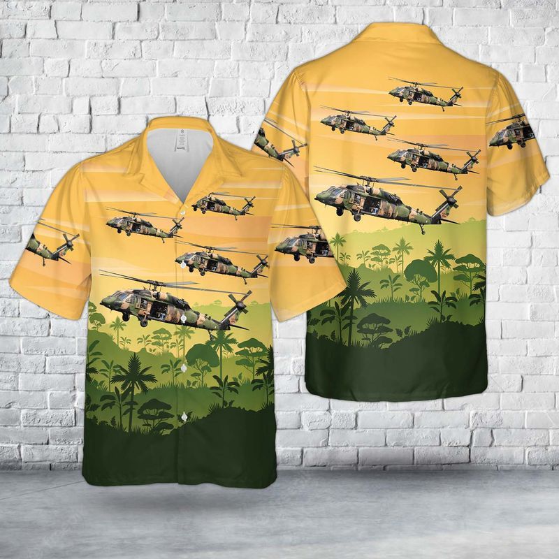 Australian Army Sikorsky S-70A-9 Blackhawk A25-203 Endeavour Trendy Hawaiian Shirt