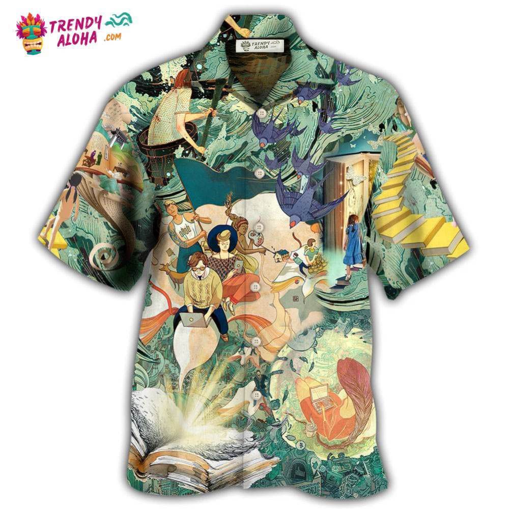 Author Build Your Mind Hawaiian Shirt – Trendy Aloha Author Build Your Mind Hawaiian Shirt – Trendy Aloha