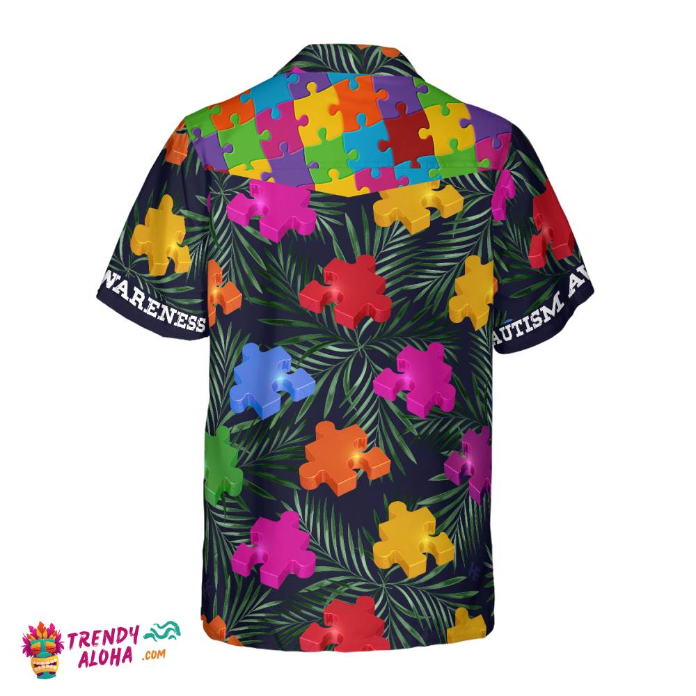 Autism Tropical Hawaiian Shirt Hawaiian Shirt