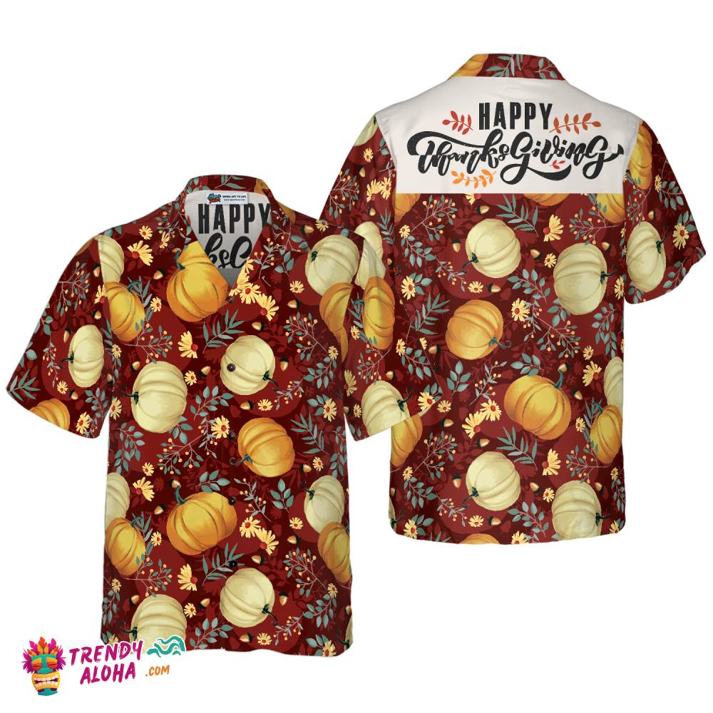 Autumn Thanksgiving Celebration Hawaiian Shirt Autumn Thanksgiving Celebration Hawaiian Shirt