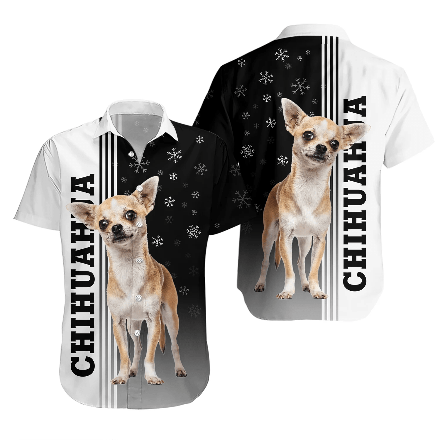 Awesome Chihuahua Dog Trendy Hawaiian Shirt