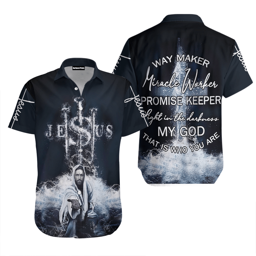 Awesome Easter Jesus Way Maker Aloha Hawaiian Shirts For Men & For Women | Awesome Easter Jesus Way Maker Aloha Hawaiian Shirts For Men & For Women |