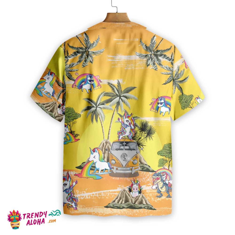 Baby Unicorn Summer Time Unicorn Hawaiian Shirt, Stylish Unicorn Shirts For Men And Women