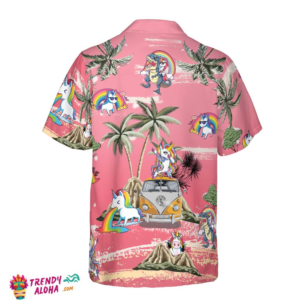 Baby Unicorn Summer Time V2 Unicorn Hawaiian Shirt, Stylish Unicorn Shirts For Men And Women