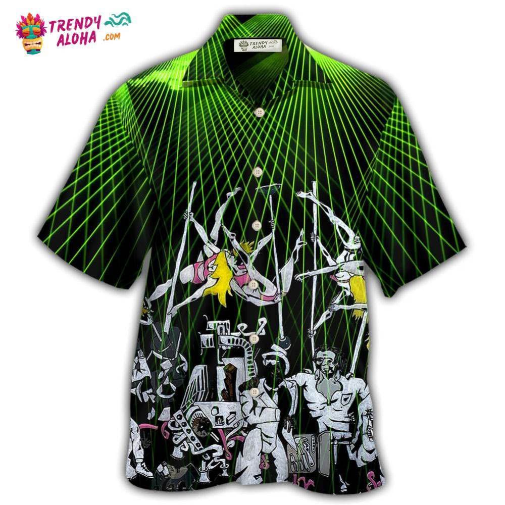 Bachelor Party In Club With Dancers Hawaiian Shirt – Trendy Aloha Bachelor Party In Club With Dancers Hawaiian Shirt – Trendy Aloha