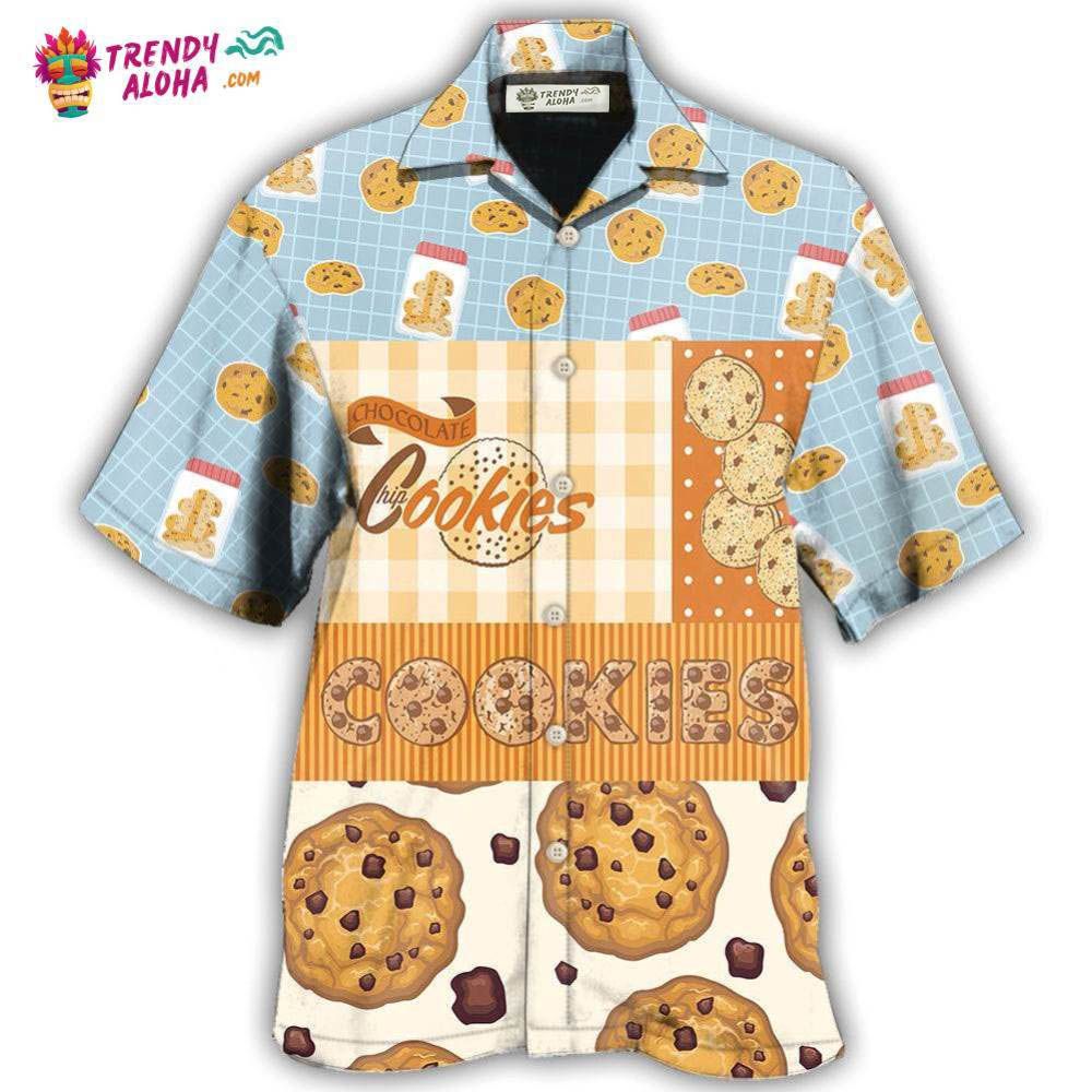 Baking Who Loves Baking Chocolate Chip Cookie Hawaiian Shirt – Trendy Aloha Baking Who Loves Baking Chocolate Chip Cookie Hawaiian Shirt – Trendy Aloha