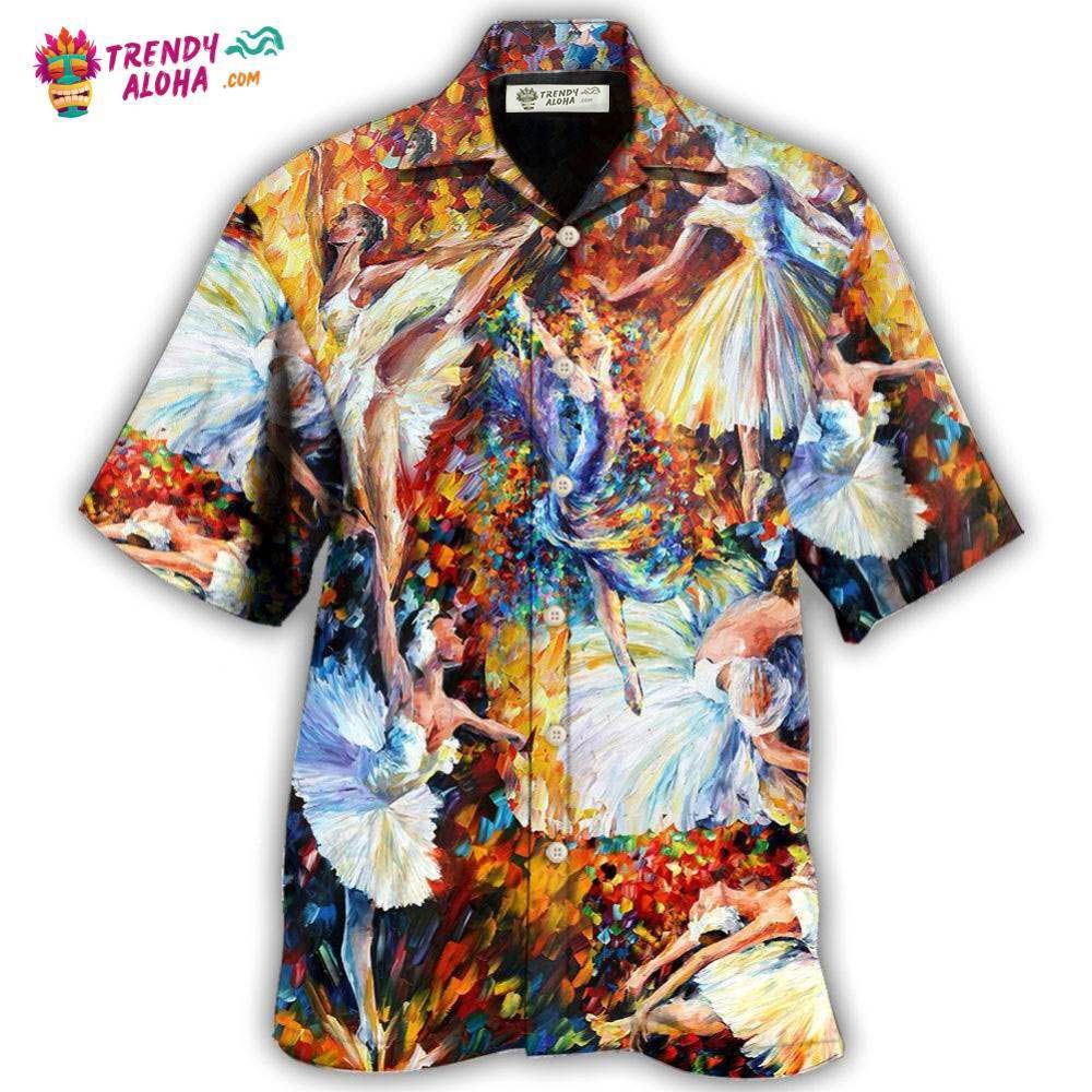 Ballet Beautiful Mix Color Art Hawaiian Shirt – Trendy Aloha Ballet Beautiful Mix Color Art Hawaiian Shirt – Trendy Aloha