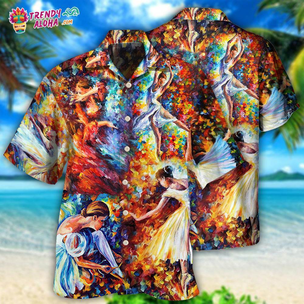 Ballet Colorful Lovely Day Hawaiian Shirt – Trendy Aloha
