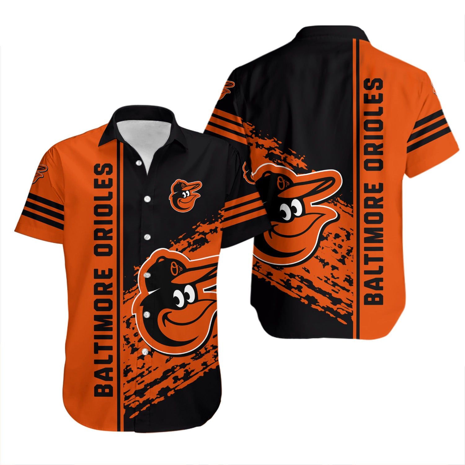 Baltimore Orioles Hawaiian Shirt Quarter Style – MLB