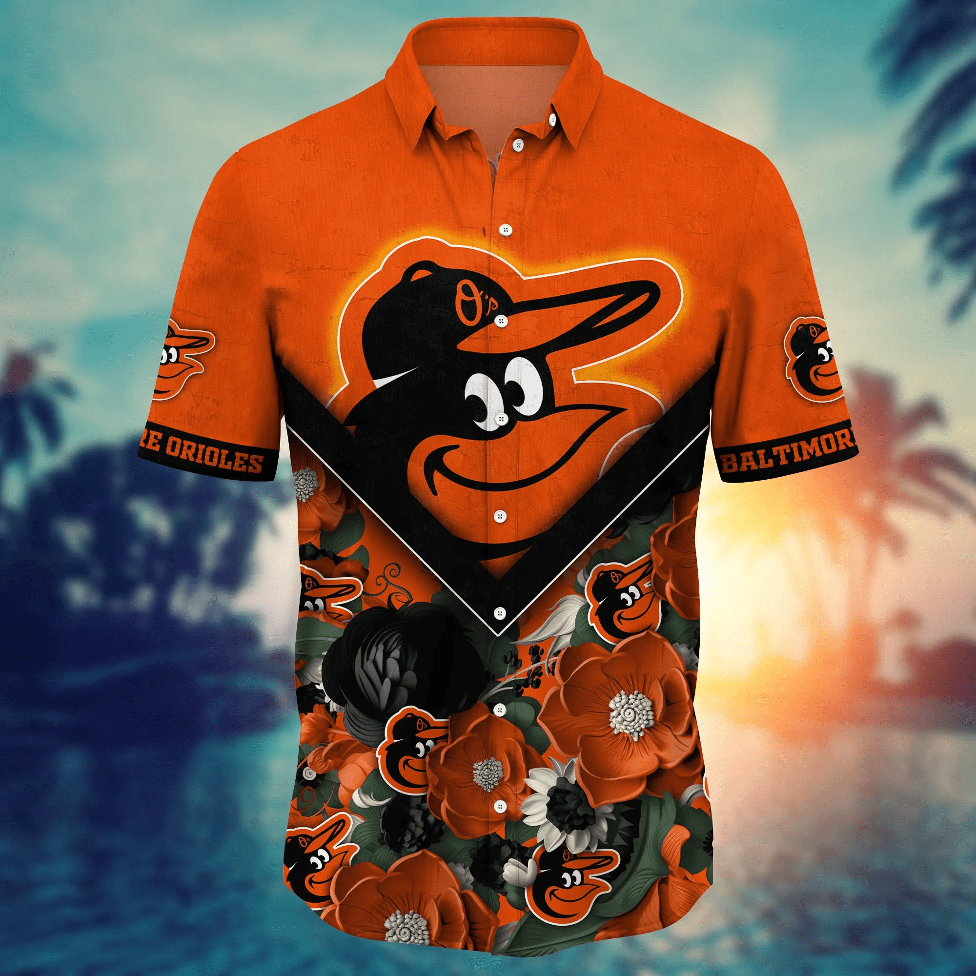 Baltimore Orioles MLB Hawaiian Shirt Custom June Aloha Shirt