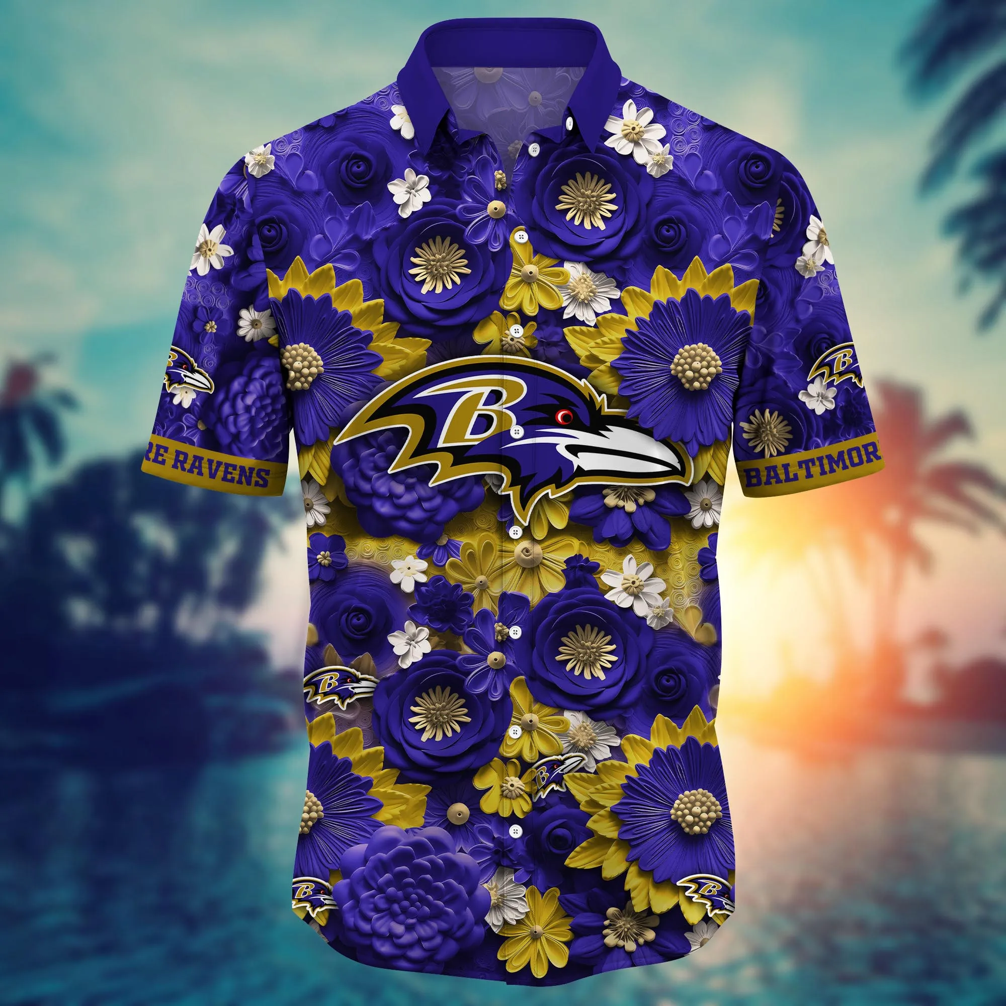 Baltimore Ravens NFL Hawaiian Shirt Trending For This Summer Customize Shirt Any Team