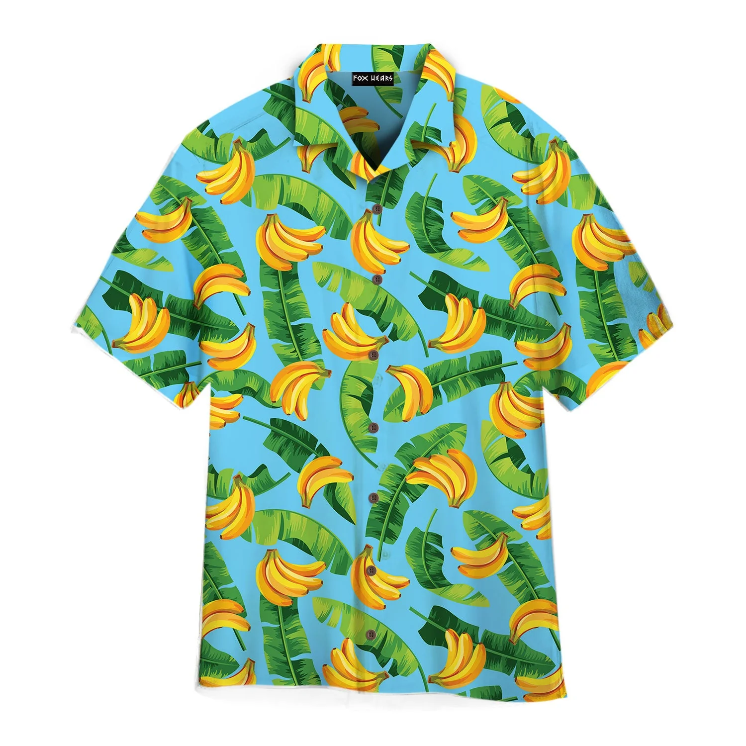 Banana Leaves Pattern Trendy Hawaiian Shirt For Aloha Shirt Banana Leaves Pattern Trendy Hawaiian Shirt For Aloha Shirt