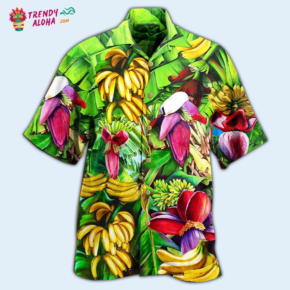 Banana Tropical Forest Hawaiian Shirt – Trendy Aloha