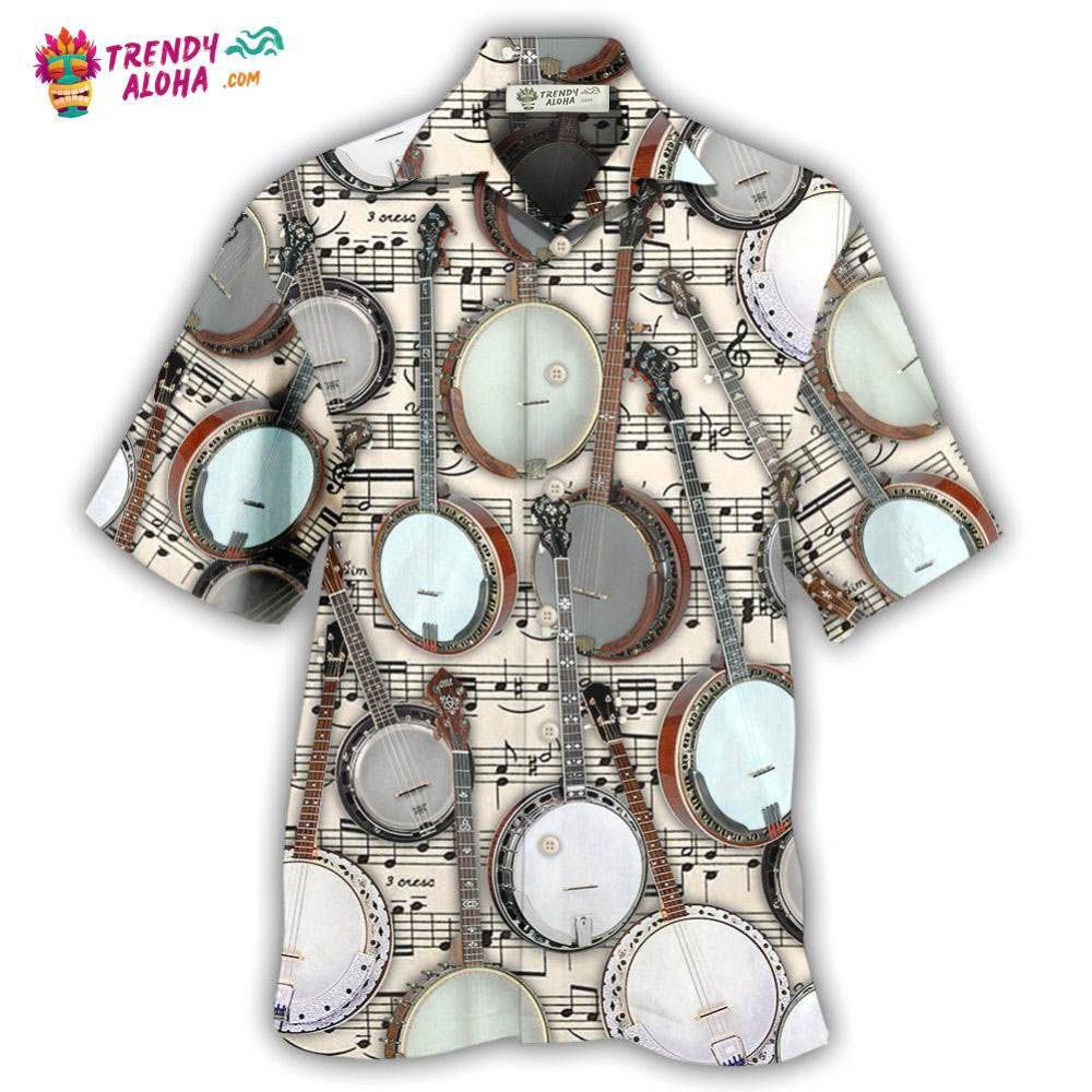 Banjo Music Love Life Is Better With A Banjo Hawaiian Shirt – Trendy Aloha Banjo Music Love Life Is Better With A Banjo Hawaiian Shirt – Trendy Aloha