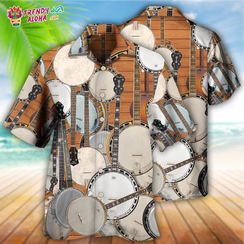 Banjo Music Love Life Style Hawaiian Shirt – Trendy Aloha