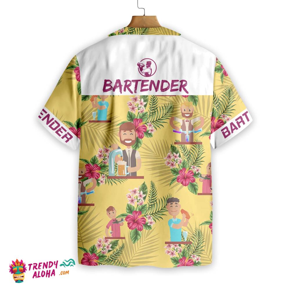 Bartender Hawaiian Shirt