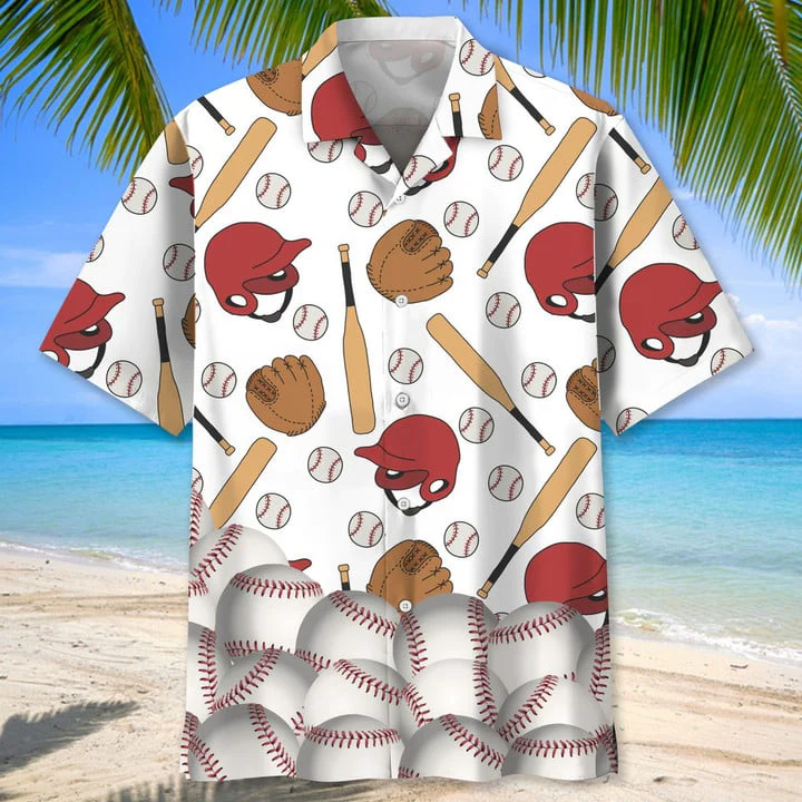 Baseball Custom Style Trendy Hawaiian Shirt For Men, Baseball Player Shirt, Baseball Gifts
