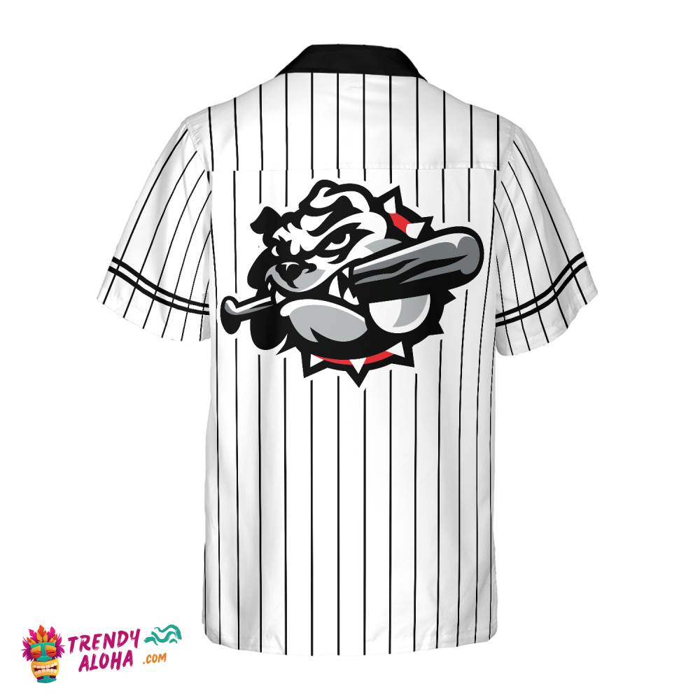 Baseball Fireball Hawaiian Shirt