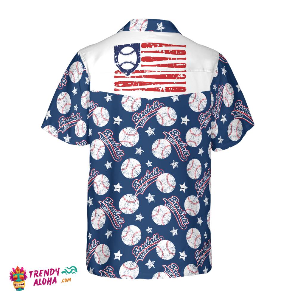 Baseball Star Hawaiian Shirt