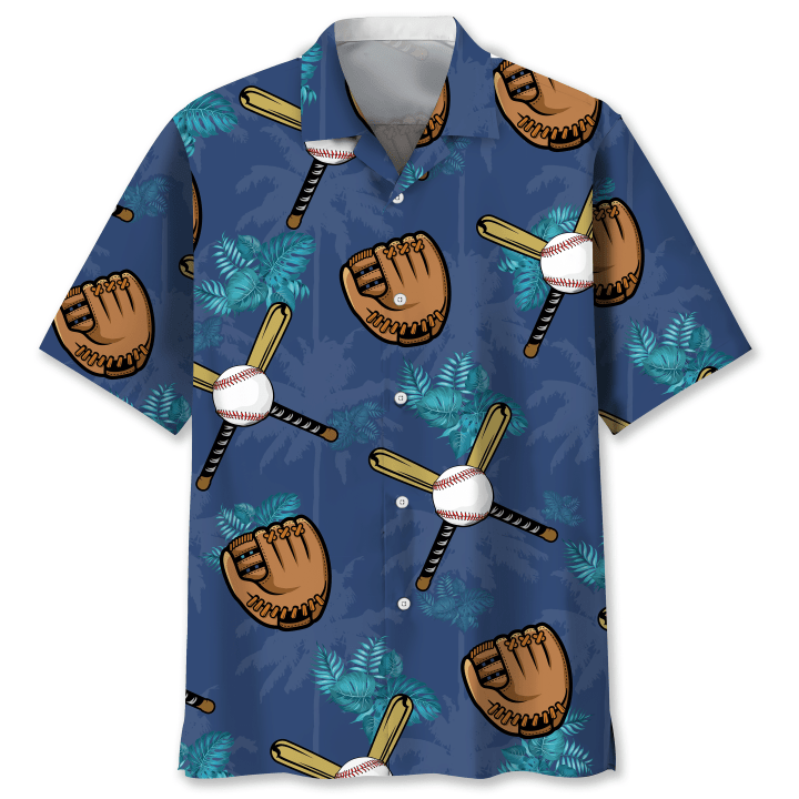 Baseball Tropical Hawaii Shirt