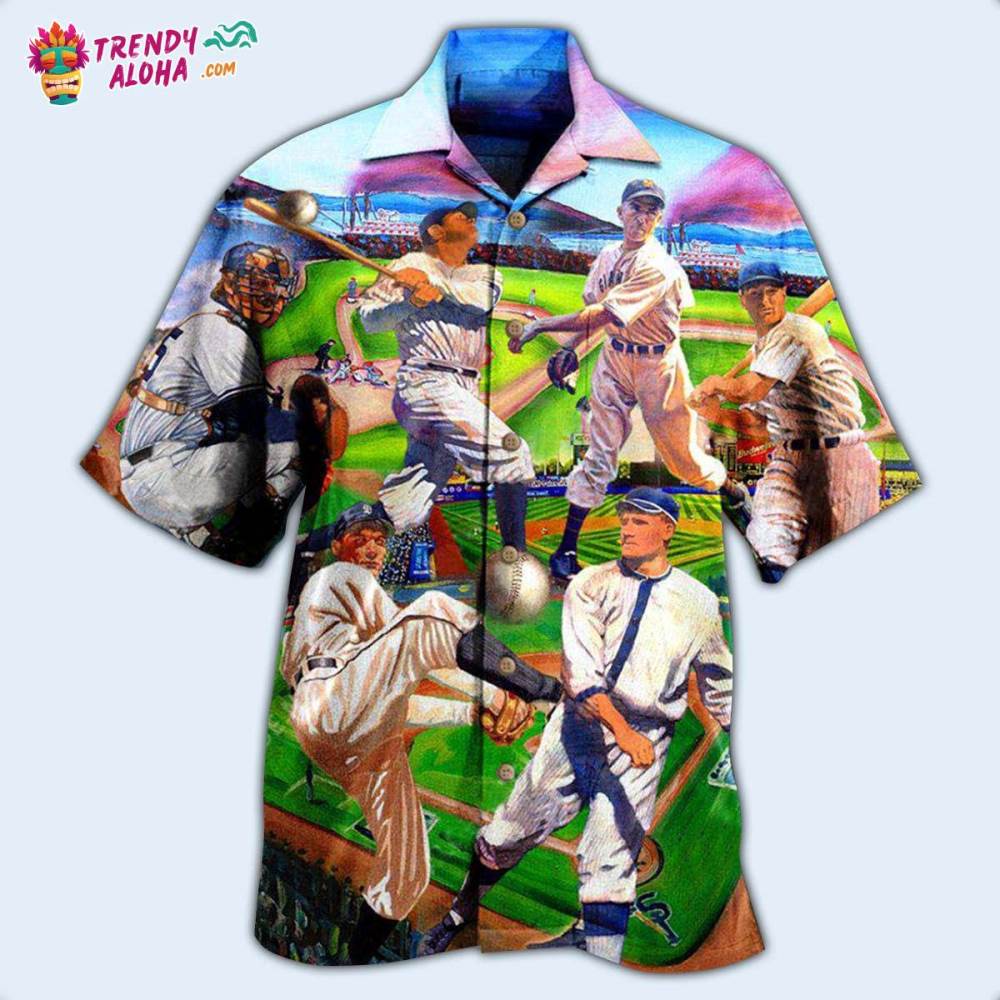 Baseball Vintage Players Your Passion Hawaiian Shirt – Trendy Aloha