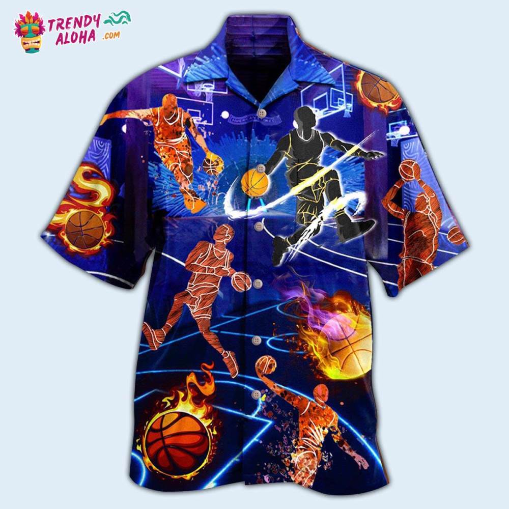 Basketball It’S In My Dna Hawaiian Shirt – Trendy Aloha