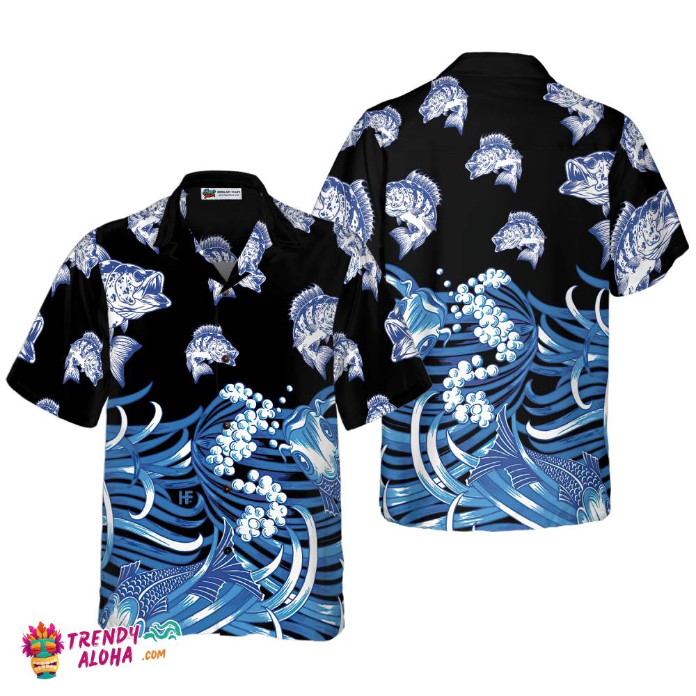 Bass Fish Hawaiian Shirt