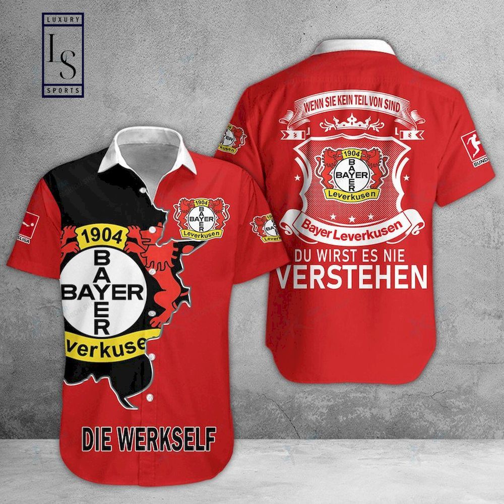 Bayer 04 Leverkusen Red Trendy Hawaiian Shirt Aloha Shirt