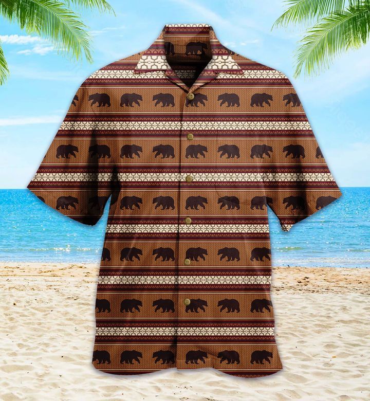 Bayfield Brown Bear Hawaiian Shirt Ideal Summer Gifts