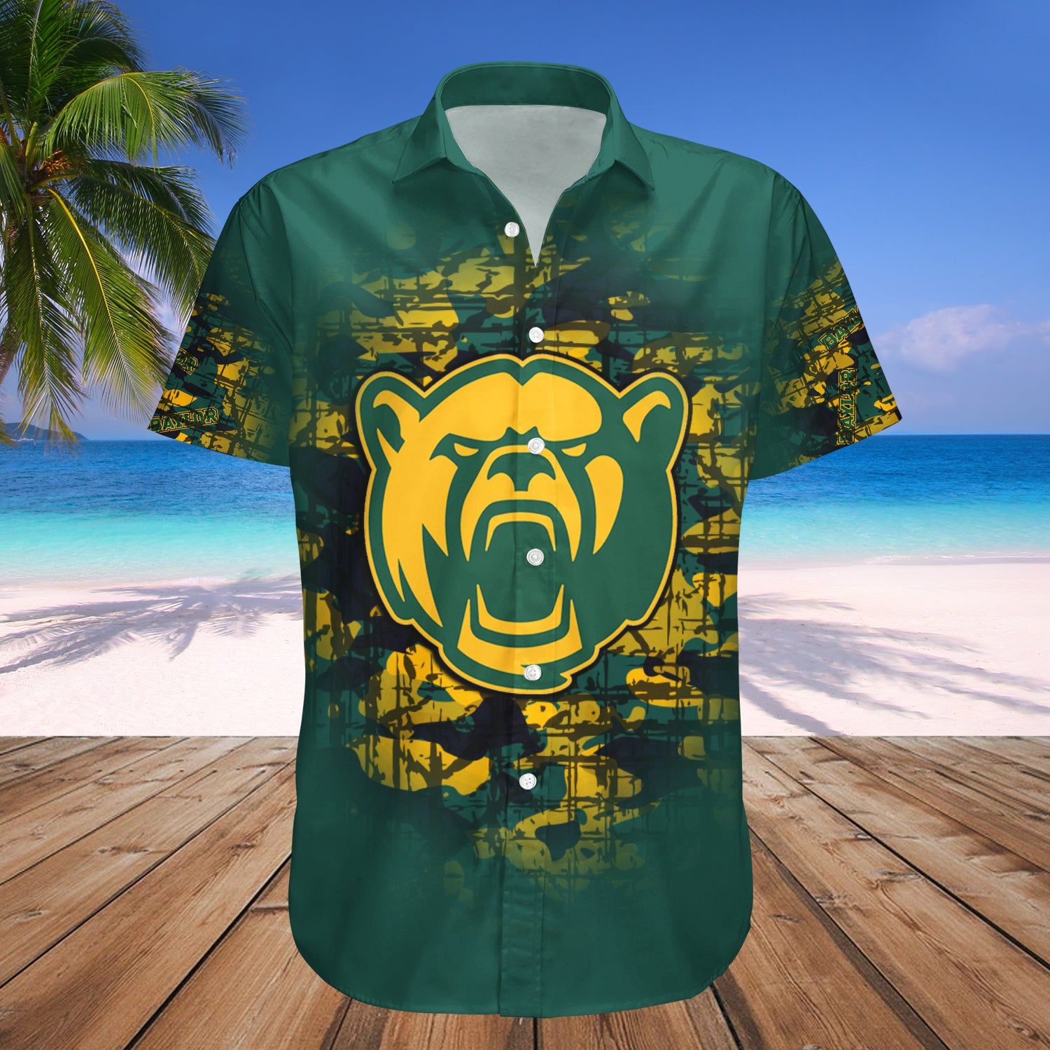 Baylor Bears Hawaii Shirt Camouflage Vintage – NCAA