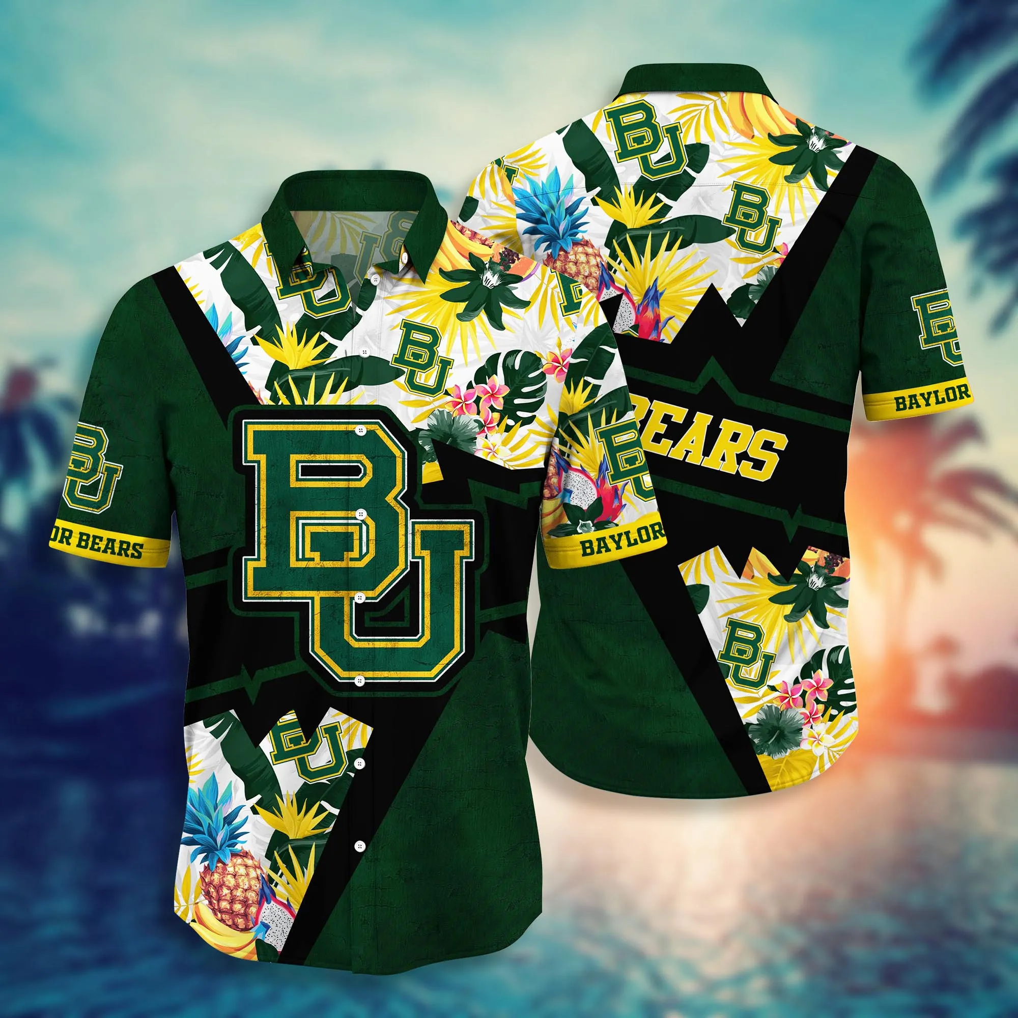 Baylor Bears NCAA Hawaiian Shirt Festivals Aloha Shirt Baylor Bears NCAA Hawaiian Shirt Festivals Aloha Shirt