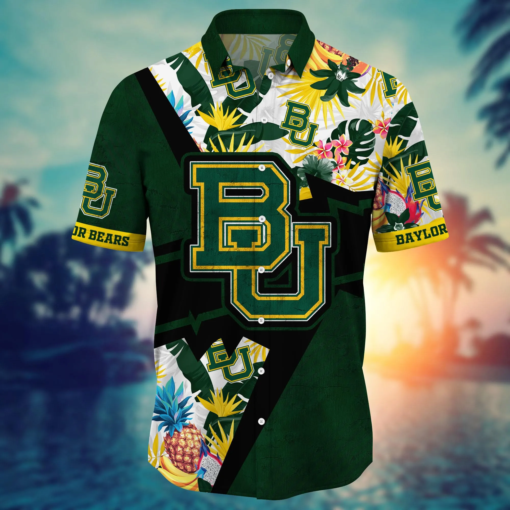 Baylor Bears NCAA Hawaiian Shirt Festivals Aloha Shirt