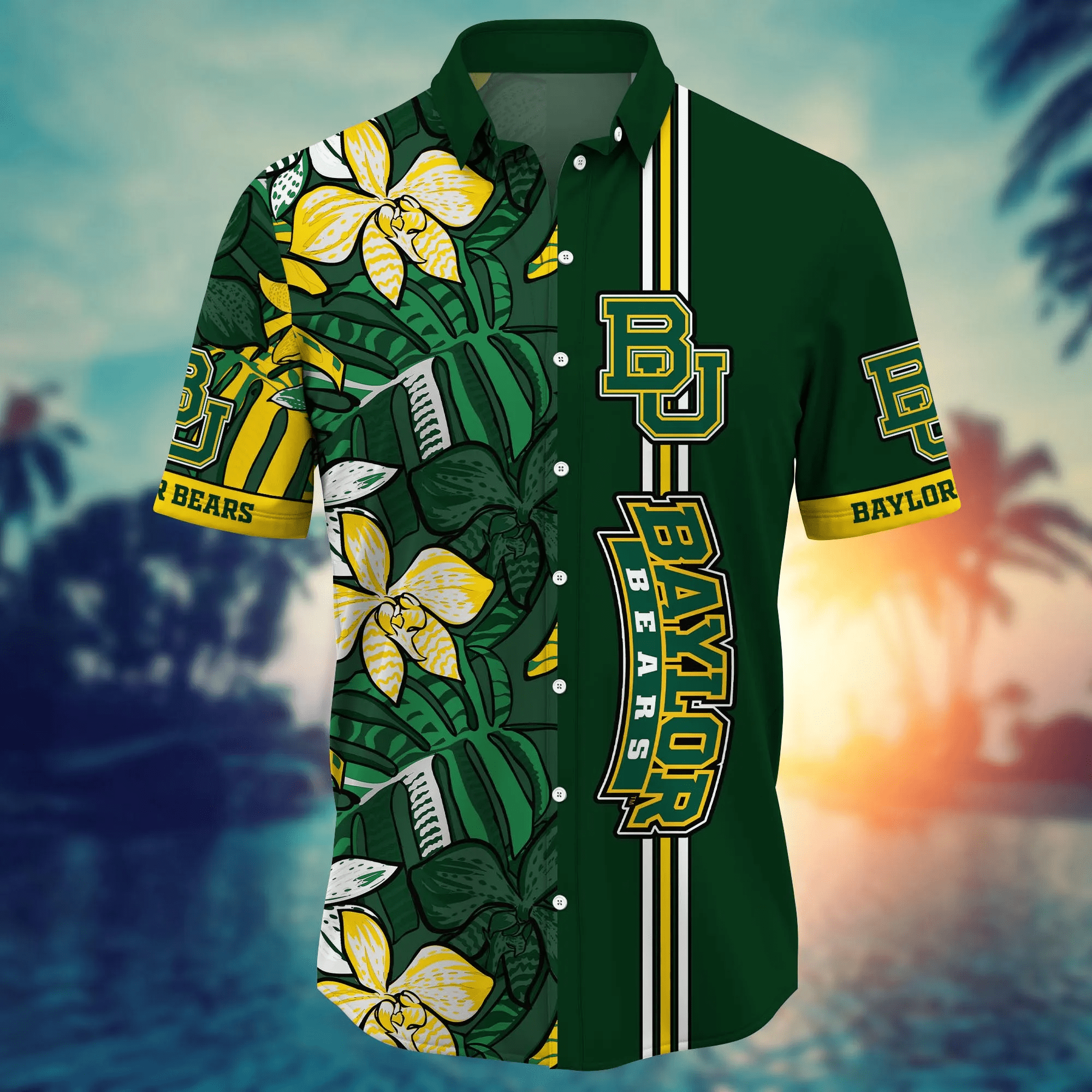 Baylor Bears NCAA Hawaiian Shirt Mosquito Bites Aloha Shirt