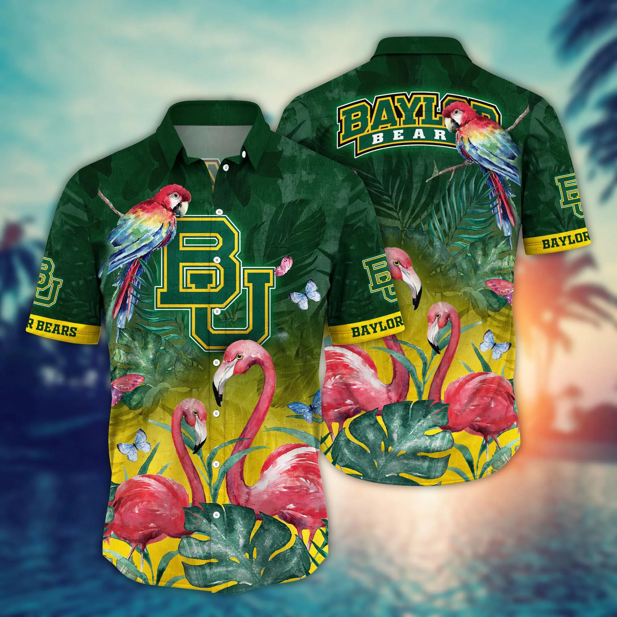 Baylor Bears NCAA Hawaiian Shirt Outdoor Movies Aloha Shirt Baylor Bears NCAA Hawaiian Shirt Outdoor Movies Aloha Shirt