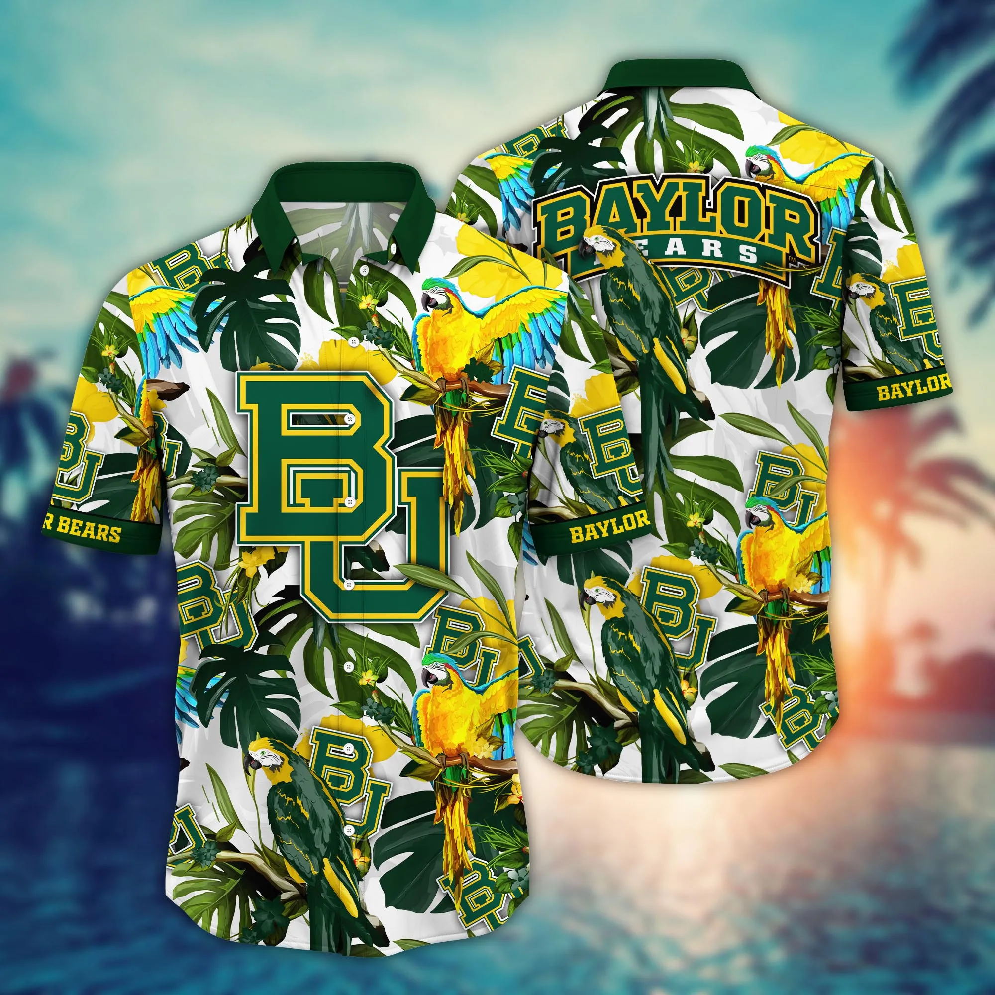 Baylor Bears NCAA Hawaiian Shirt Outdoor Moviestime Aloha Shirt Baylor Bears NCAA Hawaiian Shirt Outdoor Moviestime Aloha Shirt