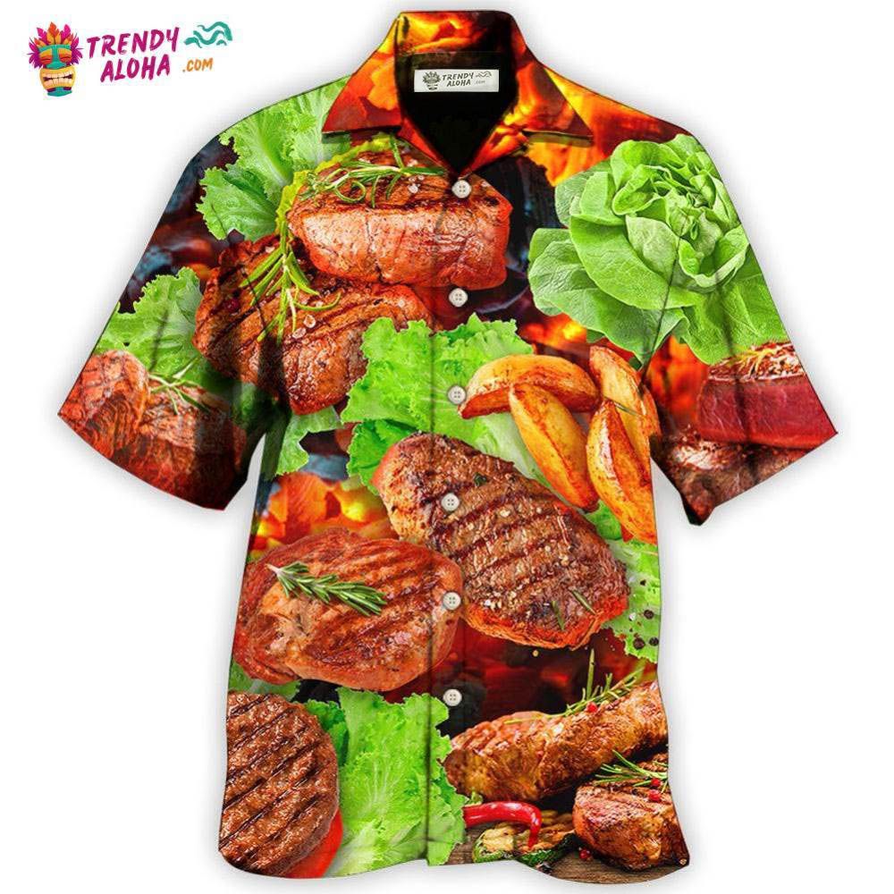 Bbq Beefsteak Salad Hawaiian Shirt – Trendy Aloha Bbq Beefsteak Salad Hawaiian Shirt – Trendy Aloha