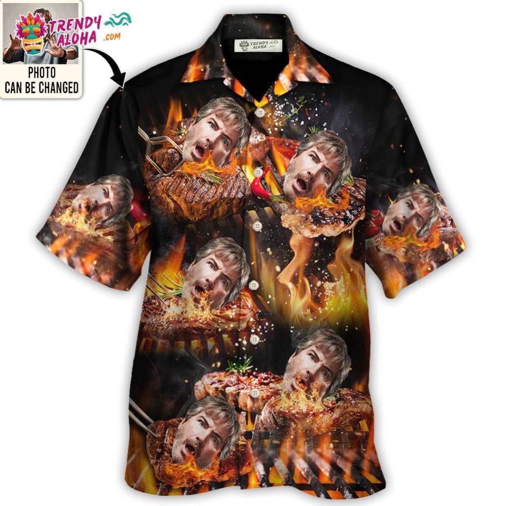 Bbq Grill Funny Style Custom Photo – Hawaiian Shirt – Personalized Photo Gifts Hawaiian Shirt – Trendy Aloha Bbq Grill Funny Style Custom Photo – Hawaiian Shirt – Personalized Photo Gifts Hawaiian Shirt – Trendy Aloha