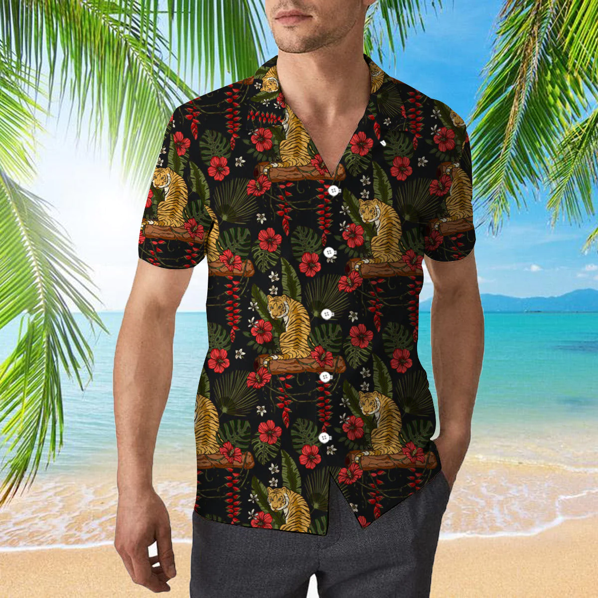 Be A Jungle Tiger Not A Zoo Tiger Trendy Hawaiian Shirt