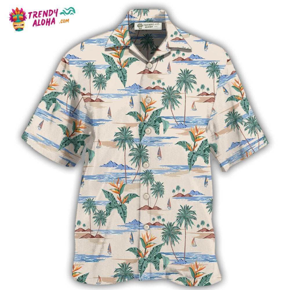 Beach It'S Tropical Beach Summer In Aloha Style Hawaiian Shirt - Trendy ...