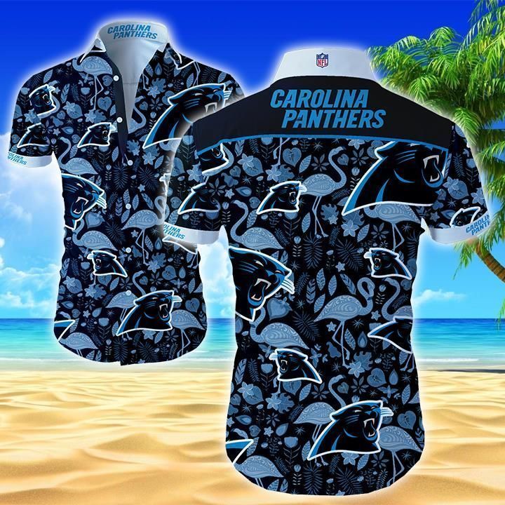 Beach Shirt NFL Carolina Panthers Hawaiian Shirts