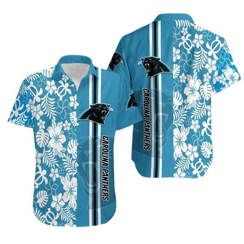 Beach Shirt NFL Carolina Panthers Hawaiian Shirts For Men