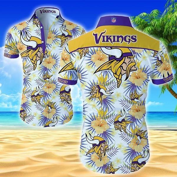Beach Shirt NFL Minnesota Vikings Hawaiian Shirt Muctk