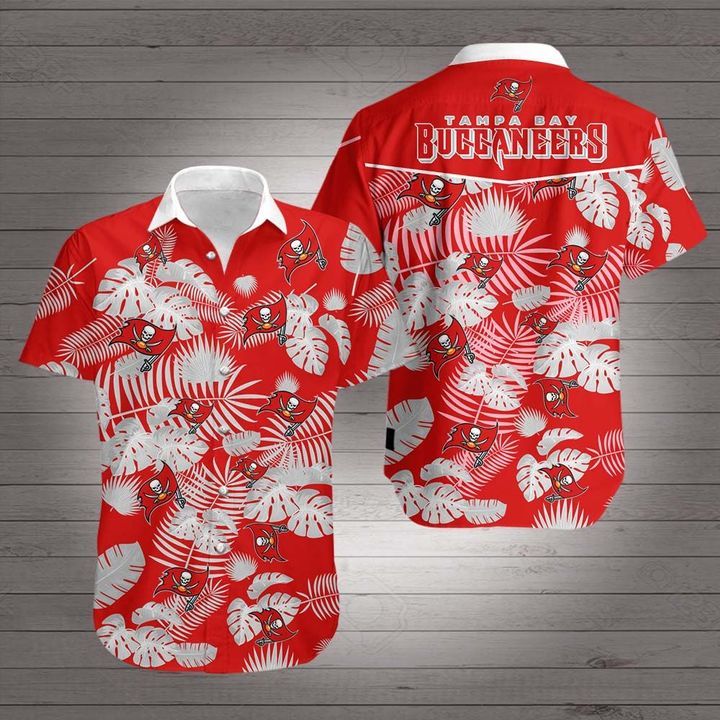Beach Shirt NFL Tampa Bay Buccaneers Hawaiian Shirt All Over Print
