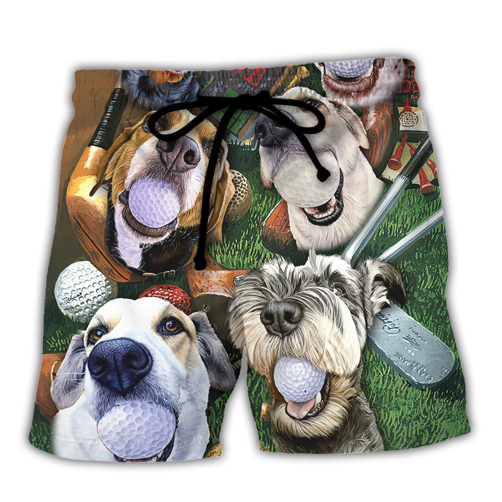 Beach Sports Dog Beach Golf Trendy Aloha Hawaiian Beach Shorts Beach Sports Dog Beach Golf Trendy Aloha Hawaiian Beach Shorts