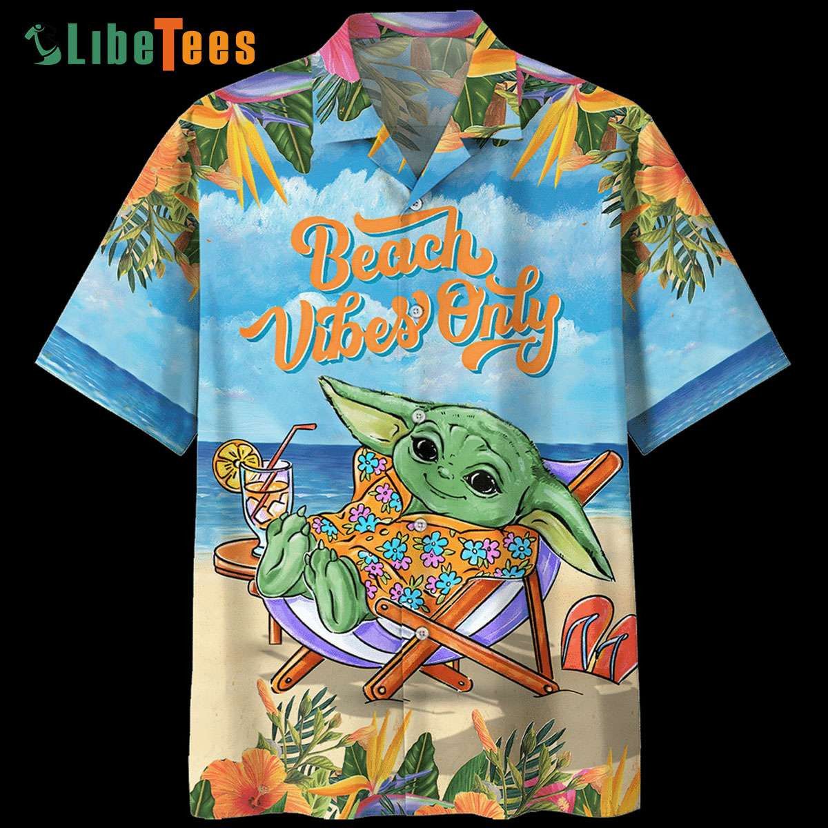 Beach Vibes Only Star Wars Trendy Hawaiian Shirt, Gifts For Star Wars Fans Perfect Gifts For Your Loved Ones