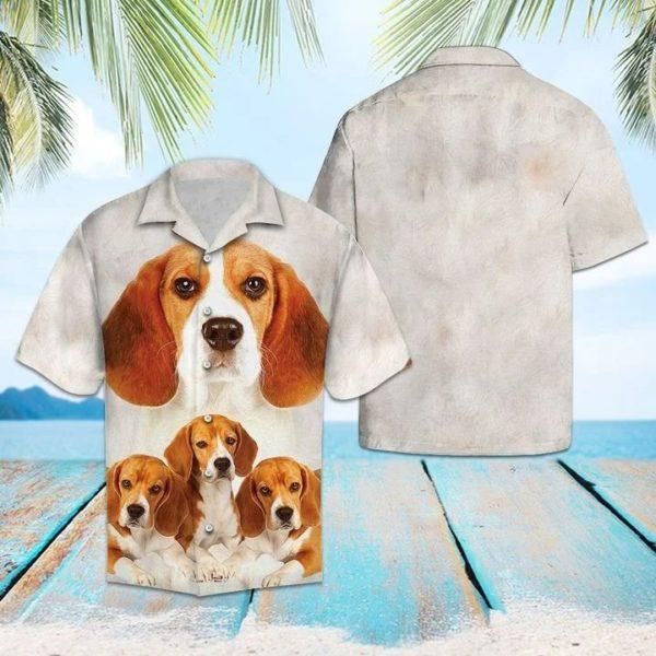 Beagle Dog Trendy Hawaiian Shirt