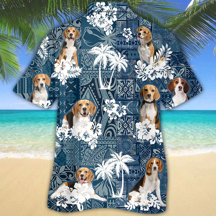 Beagle Trendy Hawaiian Shirt