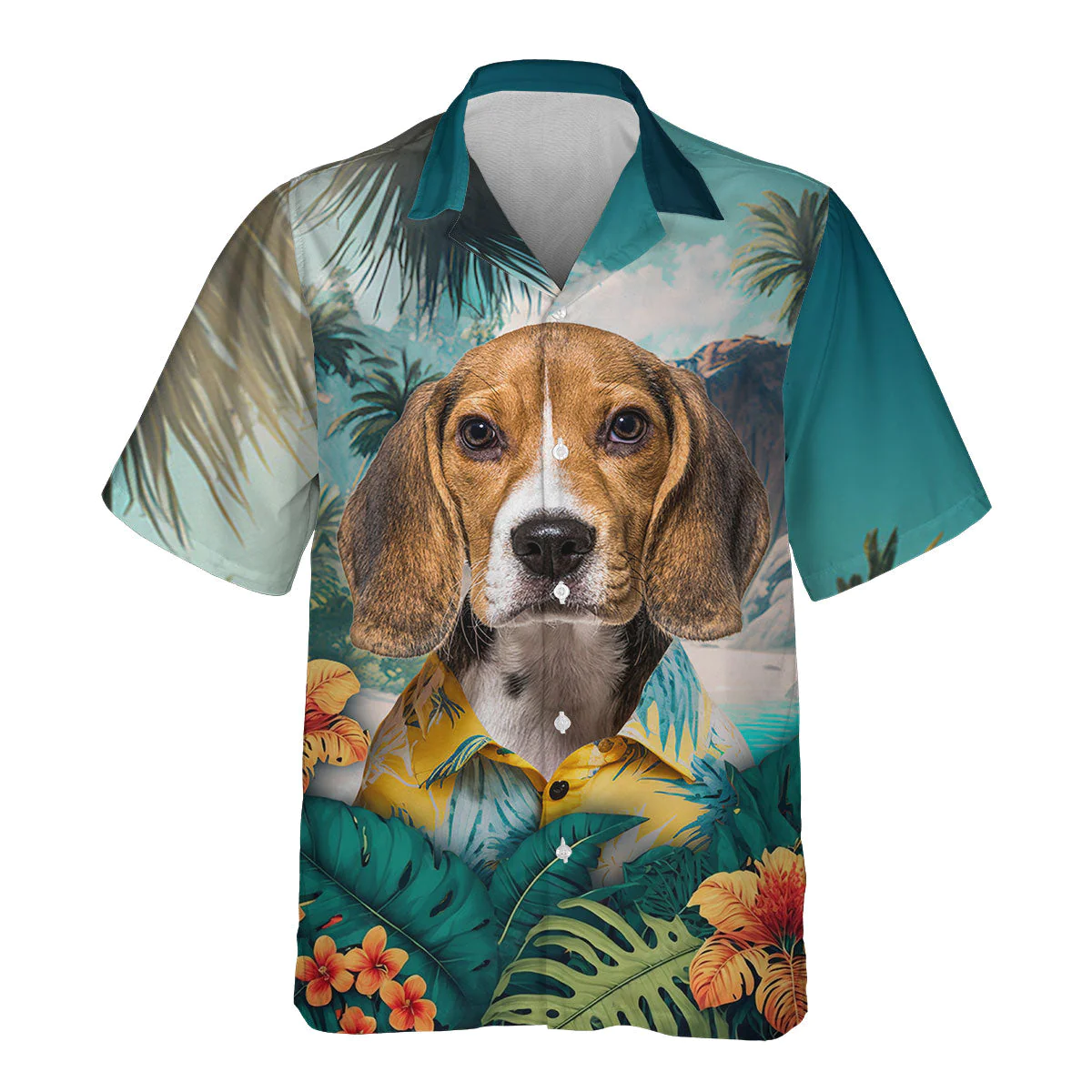Beagle Vibrancy 3D Hawaiian Shirt Ready For Sunny Days